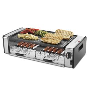   Commercial Grill Grilling w Hot Dog Rotating Cooker Roller Machine