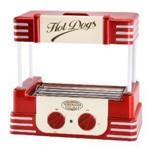 Nostalgia RHD 800 Retro Hot Dog Roller Cooker Concessions Party