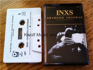 INXS Shabooh Shoobah Cassette 1982 Atco USA 075679007247