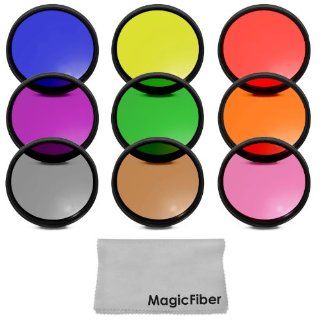 Complete Full 58MM Lens Color Filter Kit for CANON Rebel