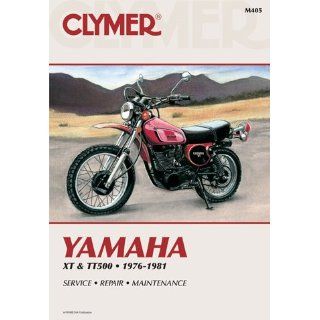  1981 Yamaha XT & TT Singles CLYMER MANUAL YAM XT & TT SINGLES 76 81