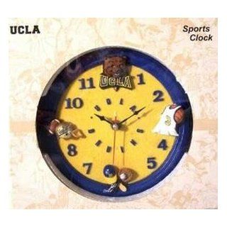 UCLA Bruins 3 D Sports Team Wall Clock