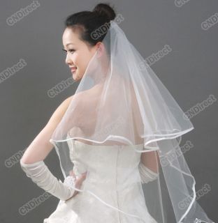 Hot Sale Fashion Lady Wedding Prom Bridal Veil Comb White Beige