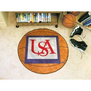 FanMats South Alabama Jaguars Basketball Mat Floor Area
