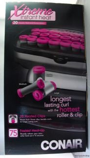  Xtreme Instant Multisized Hot Rollers Heated Instant Hairsetter