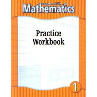 Houghton Mifflin Math 1st Grade 1 Practice Workbook Homeschool