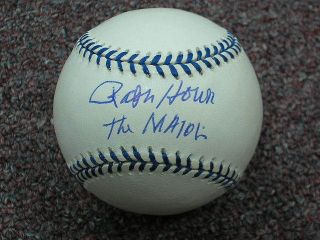  Team Signed Baseball Ralph Houk Clete Boyer John Blanchard Auto 61