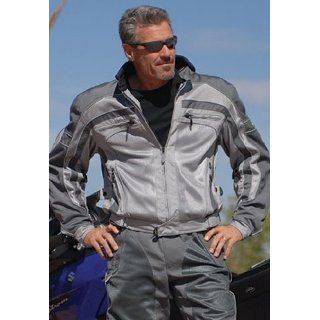 Olympia Mens Airglide 3 Jacket Lg Silver    Automotive