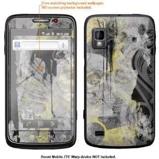Protective Decal Skin Sticker for ZTE Warp  Boost Mobile