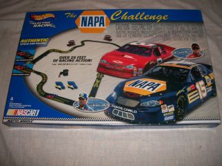   Napa Challenge Mattel Hot Wheels Nascar Electric Race Track Set NEW