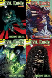Evil Ernie 3 Dynamite Entertainment 4 Regular Cover Set