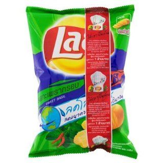 Lays Potato Chips Sweet Basil Flvoured 85 Grams 
