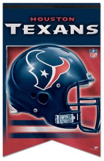 Houston Texans Official NFL Premium Felt Banner Flag