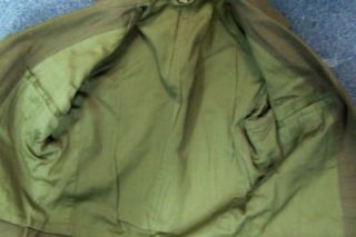 Vintage WWII or Korea Army Uniform Jacket Eisenhower Coat Size 36R and