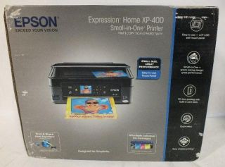 Epson Home XP 400 Wireless All in One Color Inkjet Printer (C11CC07201