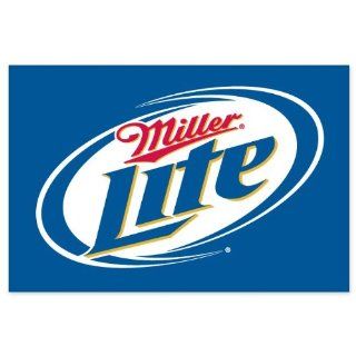 Miller Lite Beer logo vinyl sign sticker decal 5 x 3