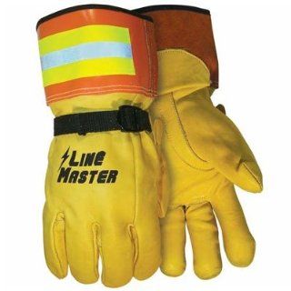 Memphis Glove   Linemaster Cow Grain Leather Cover Gloves