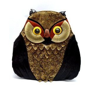 Women Owl Handbag   Mutifunctional Purse /Backpack Baby