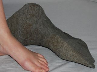 Mother Natures Stone Rock Shaped Like A Human Foot Unbelievable Story