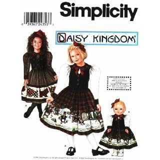 Simplicity 0645 / 9357 ~ Daisy Kingdom ~ Girl Girls