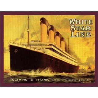 Olympic & Titanic by Unknown   Framed Artwork Home