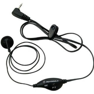 Earbud With Clip On Microphone For Talkabout Radios Push