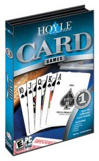 Hoyle Card Games PC Over 50 Gard Games Solitaire Bridge Rummy New