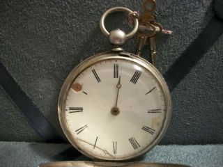 ANTIQUE MENS DOUBLE HUNTER CASE POCKET WATCH BELIEVE IT TO BE BOVET