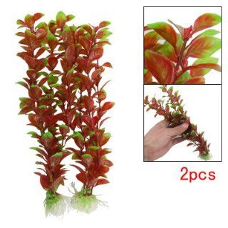 Como Fish Tank Green Red Bacopa Monnieri Plants Ornement