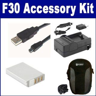 Fujifilm Finepix F30 Digital Camera Accessory Kit includes