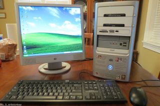 HP Pavilion Media Center Desktop PC Model A1210N with Wi Fi Monitor