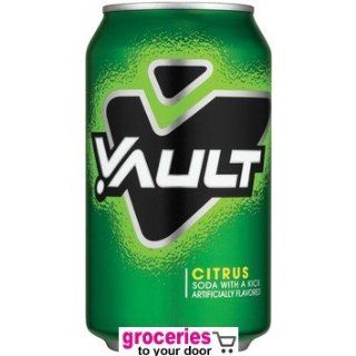 Vault Zero Soda, 12 oz Can (Pack of 24) Grocery & Gourmet