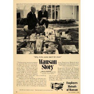 1963 Ad Employers Mutuals of Wausau Adolf Bernstein
