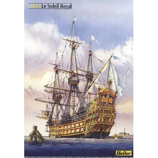   Le Soleil Royal Huge Sailing Ship 1/100 Heller Toys & Games