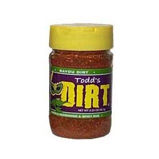 Todds Bayou Dirt Seasoning 3.25 oz (Pack Of 12) Grocery