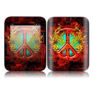 Flaming Peace Design Decorative Skin Cover Decal Sticker