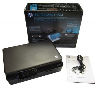 HP Photosmart 5514 Wireless All in One Printer Copier Office Scanner
