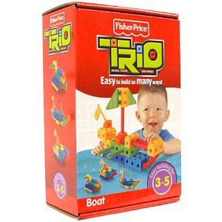 TRIO Building System Playset Boat Toys & Games