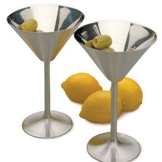 RSVP International Set of 2 Endurance Martini Glasses