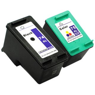 HP 74XL 75XL Ink Photosmart C4599 C4580 C4550 Printer