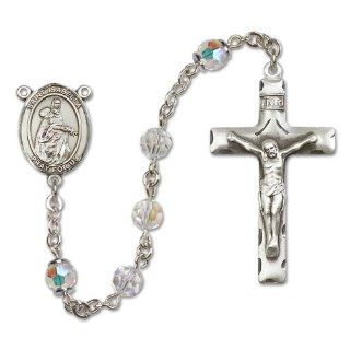 St. Isabella of Portugal Crystal Rosary Jewelry 