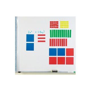 7 Pack LEARNING RESOURCES MAGNETIC ALGEBRA TILES