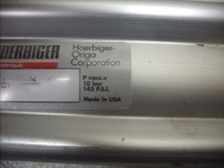 Hoerbiger Origa Twin Rod Pneumatic Cylinder AZV Type