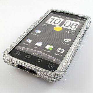 Dolphins Diamond Bling Hard Case Phone Cover HTC EVO 4G