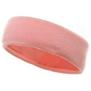 Head Bands (wide) Pink W13S26F Clothing