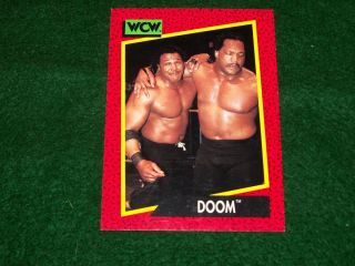 LEGION OF DOOM (RON SIMMONS & BUTCH REED (WCW) 1991 IMPEL CARD #144 NR