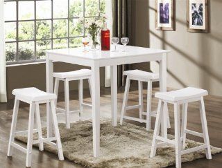 Bruton 5 Piece Counter Height Table Set   Coaster 150294N