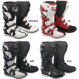 Fox Racing F3 Boots   10/Silver    Automotive