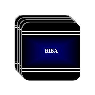 Personal Name Gift   RIBA Set of 4 Mini Mousepad