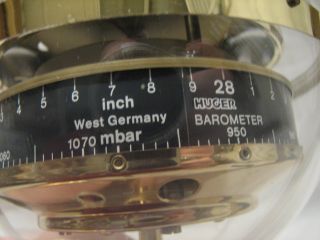 Huger w Germany Globe Barometer Desk Weather Station